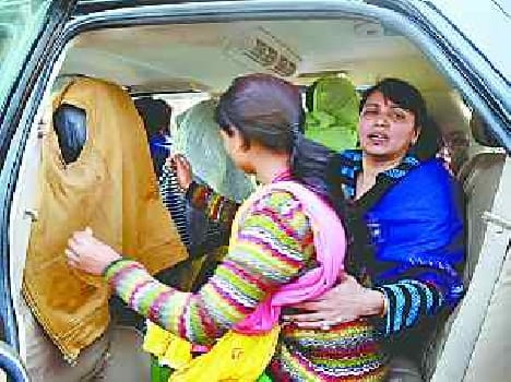 attempt to kidnap block pramukh candidate, firing